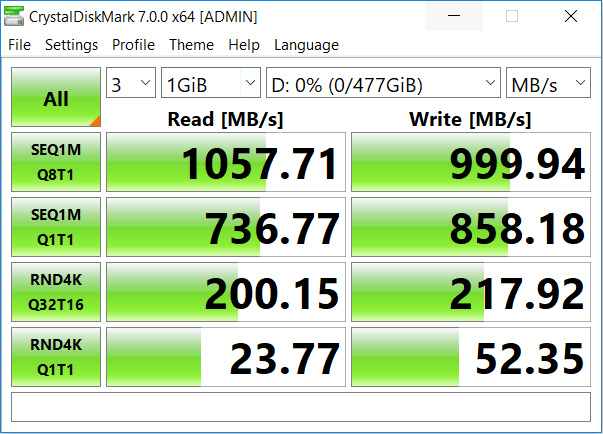 Đánh giá SSD ADATA SE800 External  (512GB)