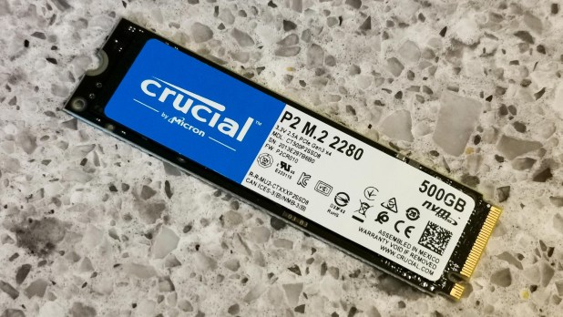 Đánh giá SSD Crucial P2 NVMe  (500GB)