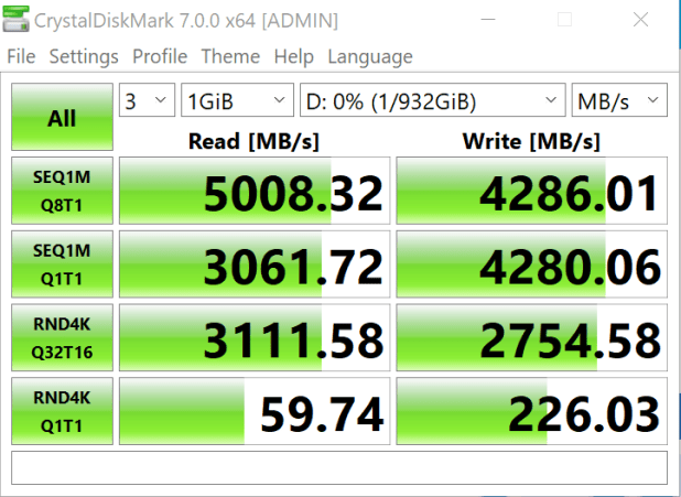 Đánh giá SSD Seagate FireCuda 520 NVMe PCie 4.0 x 4  (1TB)