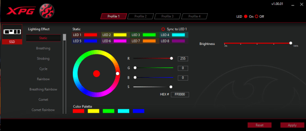 Đánh giá SSD XPG Spectrix S40G RGB NVMe M.2  (1TB)