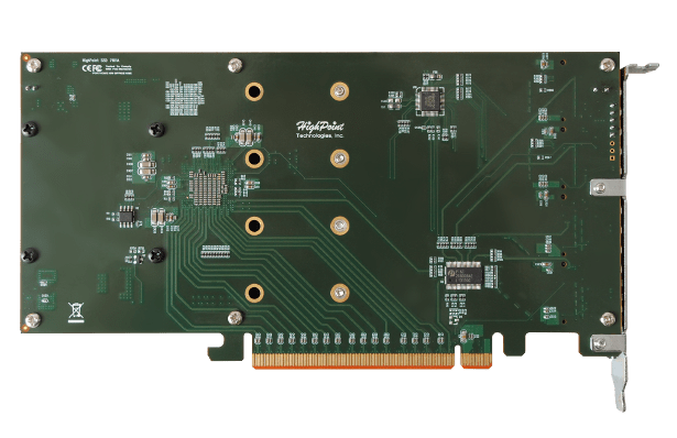 HighPoint công bố SSD7102 – card raid NVMe RAID hỗ trợ 4 4 x M.2 SSDs băng thông PCIe Gen3.0 x 4