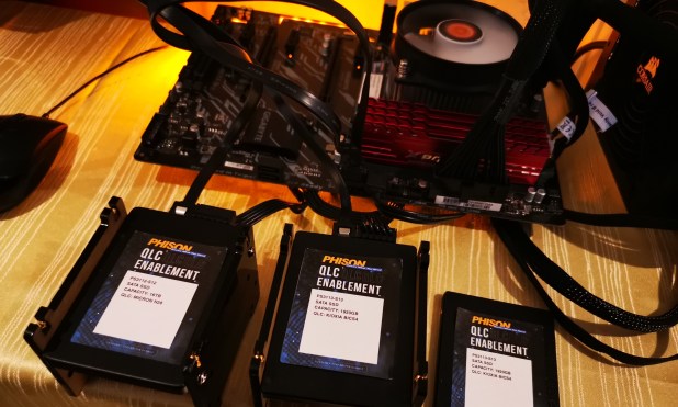 Phison trình diễn SSD 4/8/16TB thành công với tốc độ QLC | CES 2020 Update