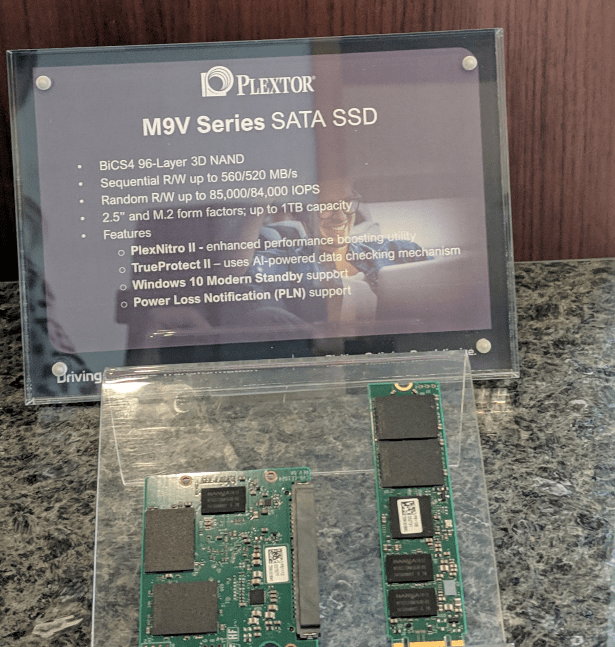 PLEXTOR thông báo SSD mới tăng 20% hiệu năng và độ tin cậy - CES 2019 Update